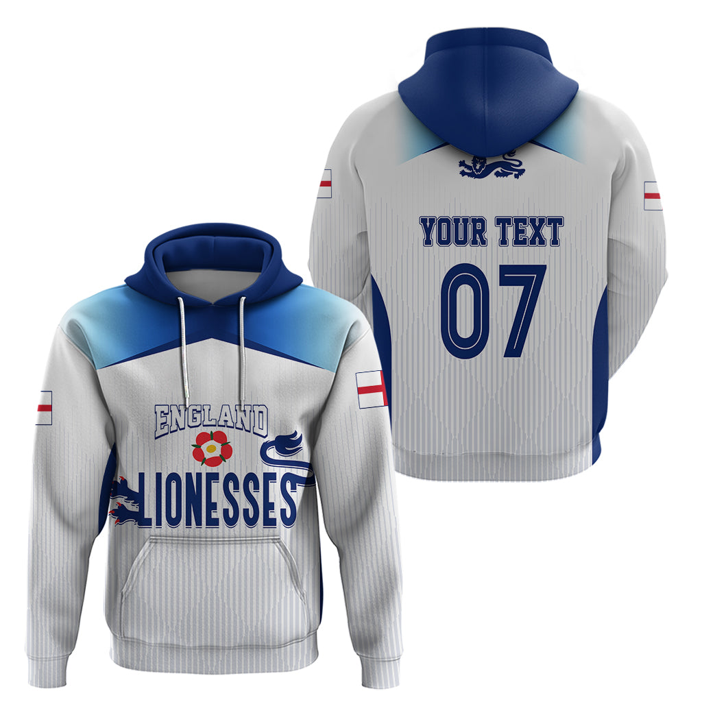 Personalised England Football Hoodie The Lionesses Women World Cup 2023 LT7