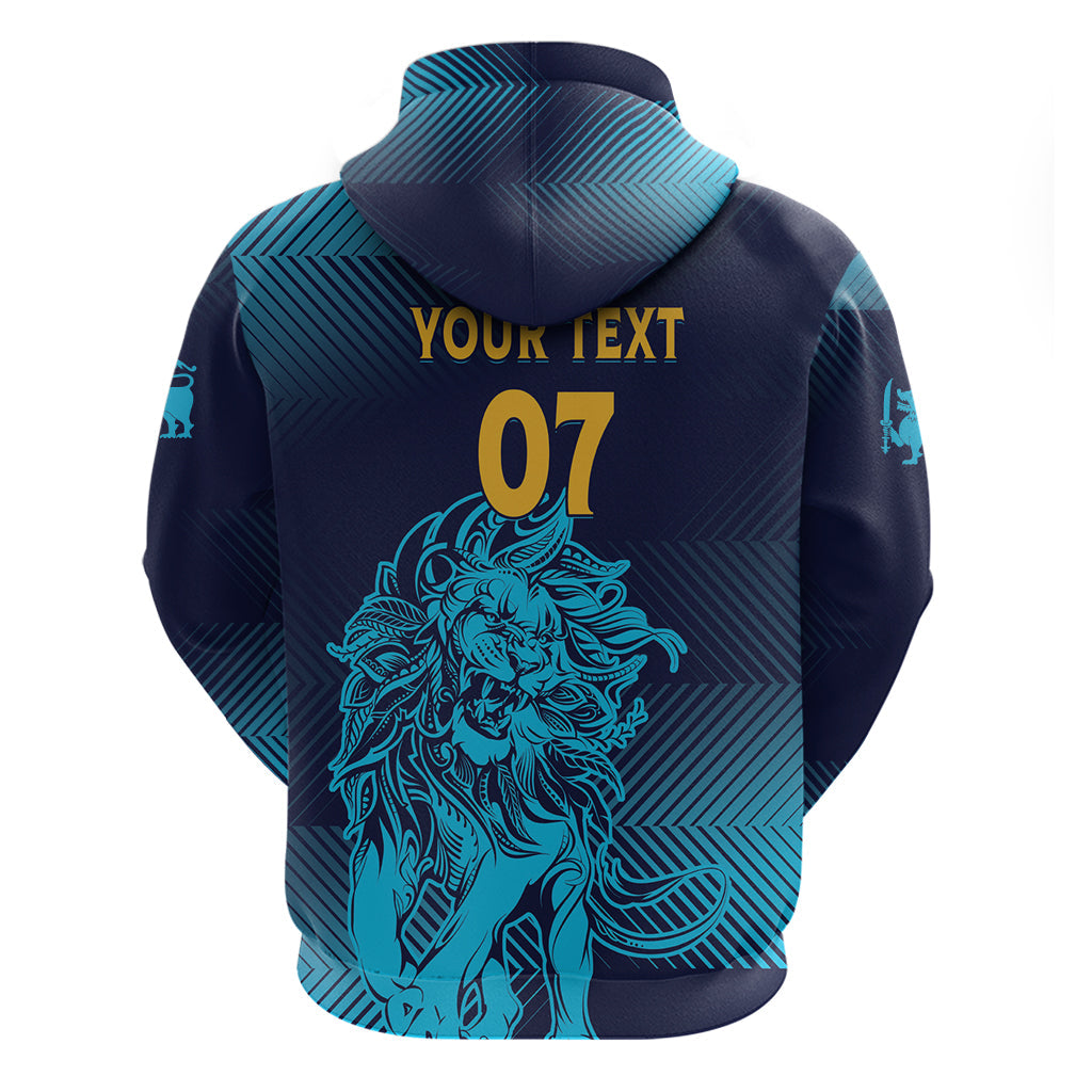 Sri Lanka Cricket Lion World Cup 2024 Hoodie Gradient Inspiration LT7