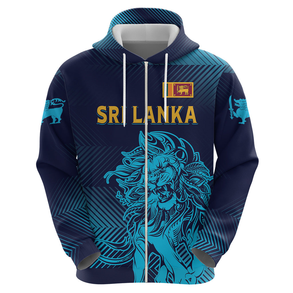 Sri Lanka Cricket Lion World Cup 2024 Hoodie Gradient Inspiration LT7