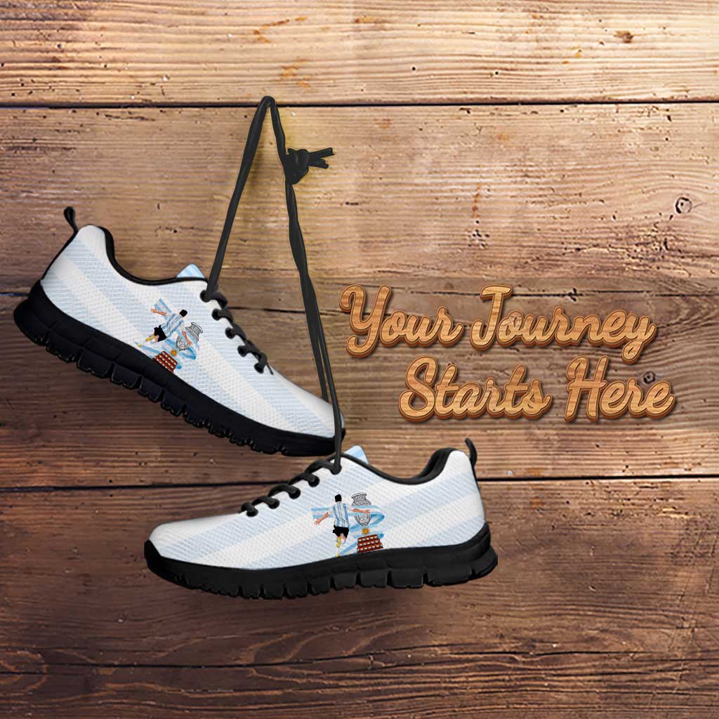Argentina Campeones Custom Sneakers Vamos Vamos Albiceleste LT7