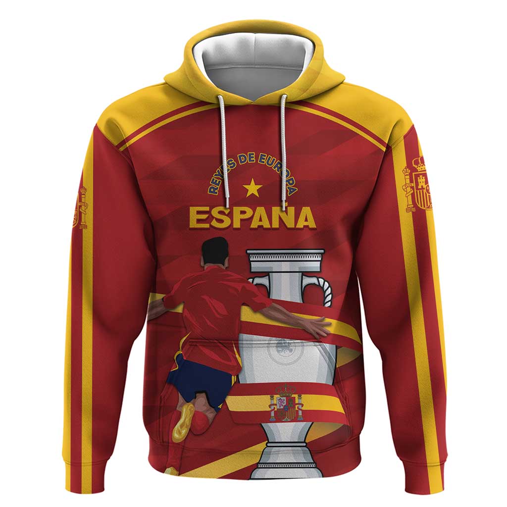 Spain Campeones Custom Hoodie Reyes de Europa LT7