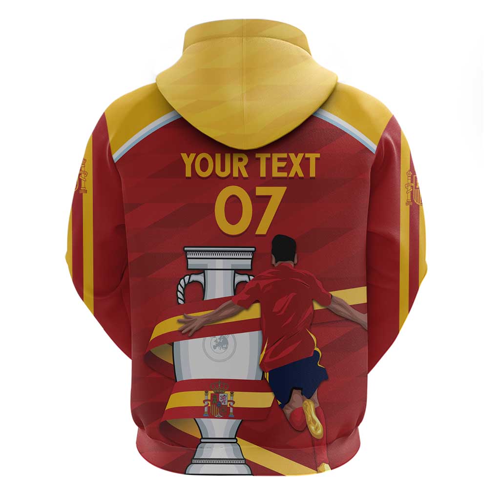 Spain Campeones Custom Hoodie Reyes de Europa LT7