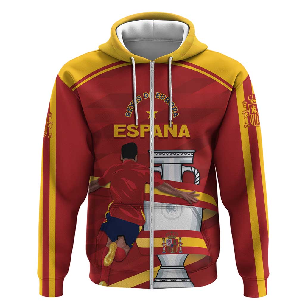 Spain Campeones Custom Hoodie Reyes de Europa LT7