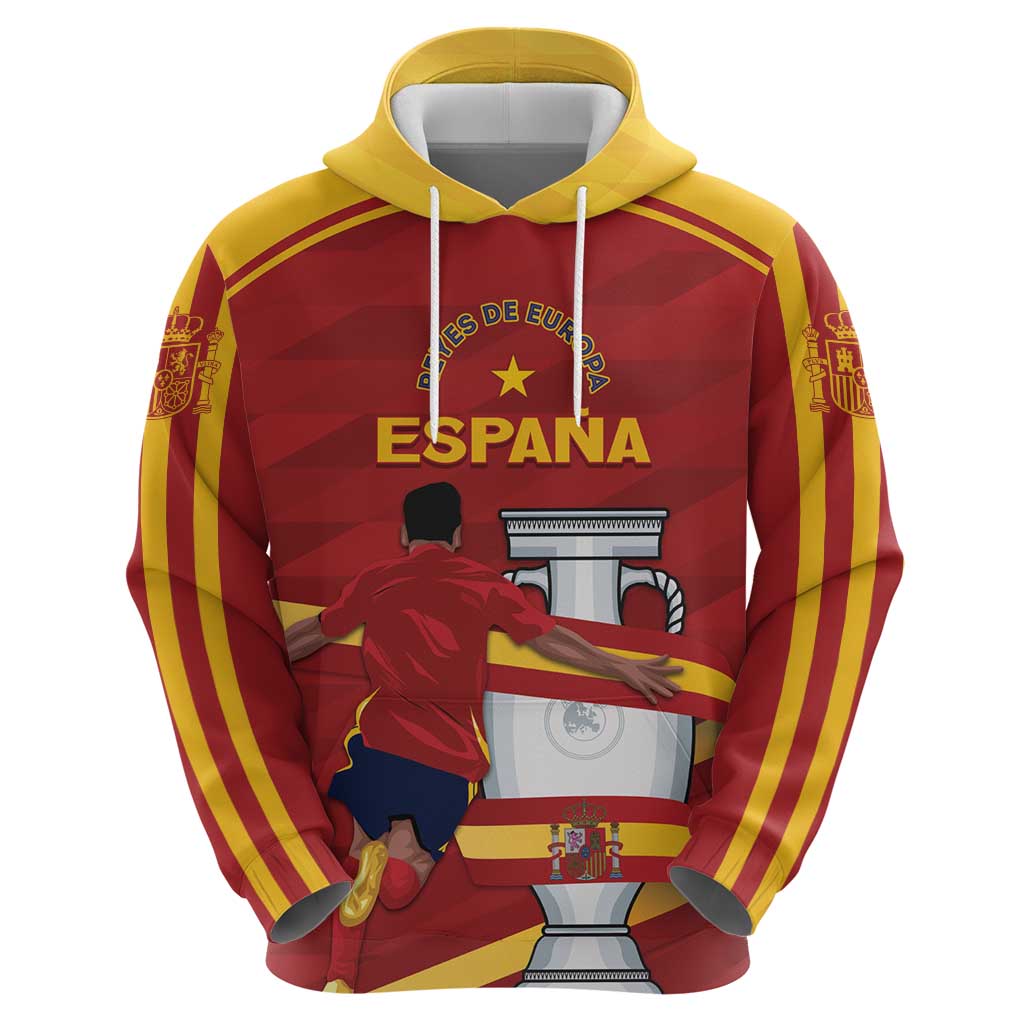 Spain Campeones Custom Hoodie Reyes de Europa LT7