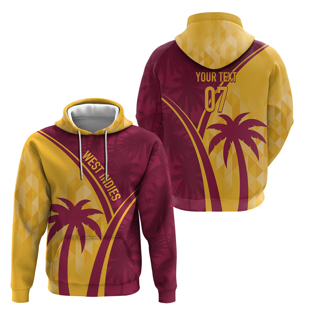 West Indies Cricket World Cup 2024 Hoodie Tropical Style LT7