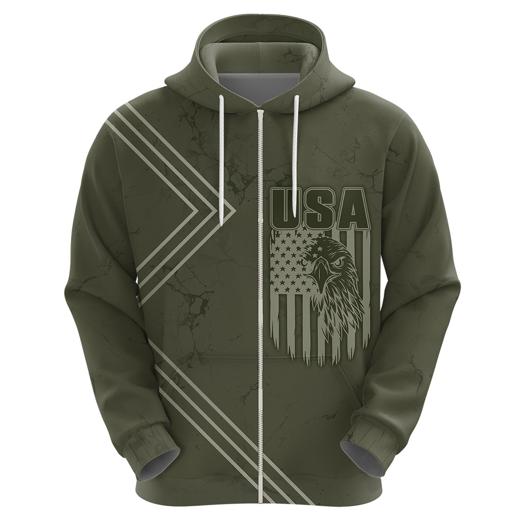 USA Bald Eagle Freedom Tour 1776 Born To Be Free Hoodie Olive Grunge Style LT7