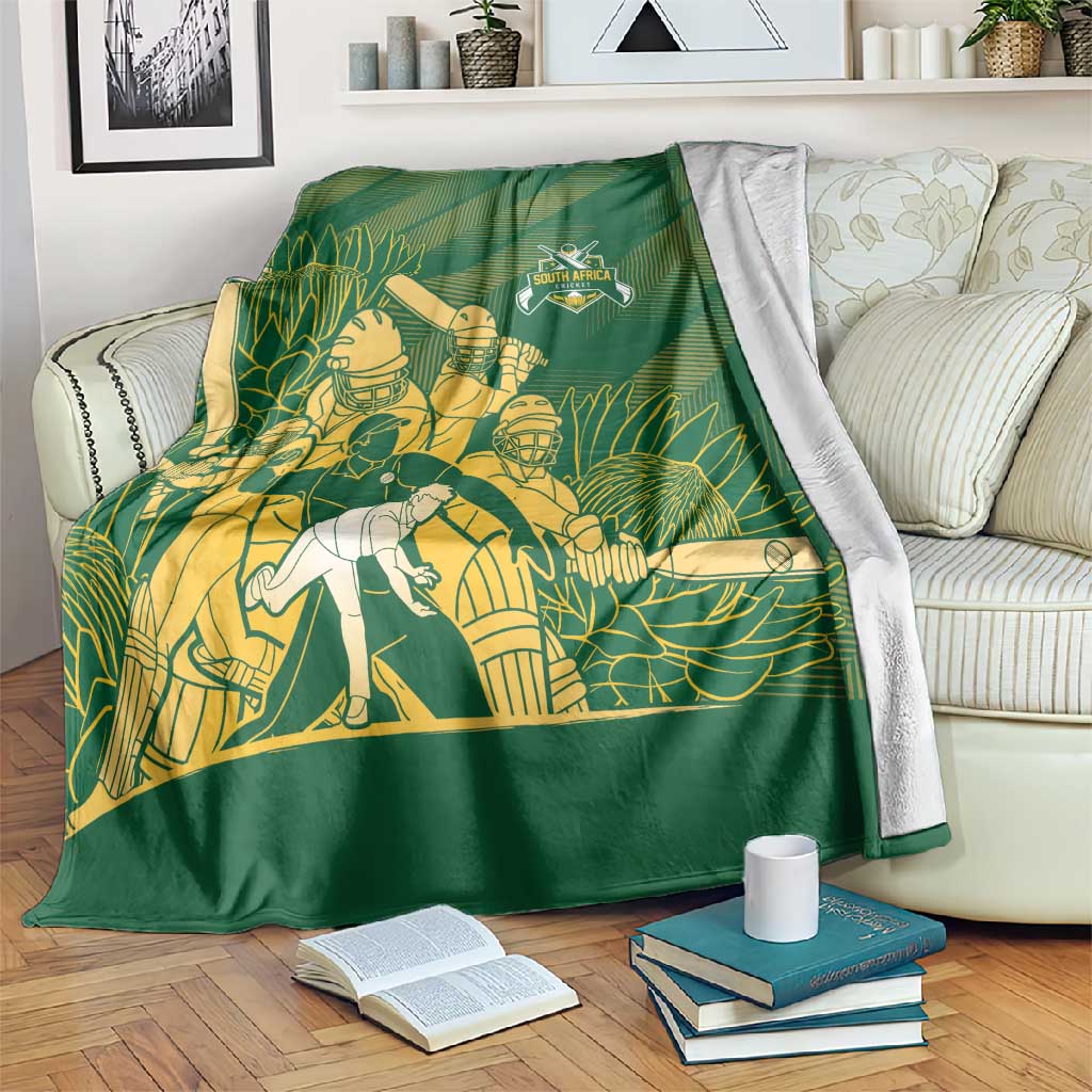 South Africa Cricket Champion Blanket Proteas Rock The World LT7