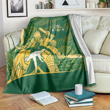 South Africa Cricket Champion Blanket Proteas Rock The World LT7