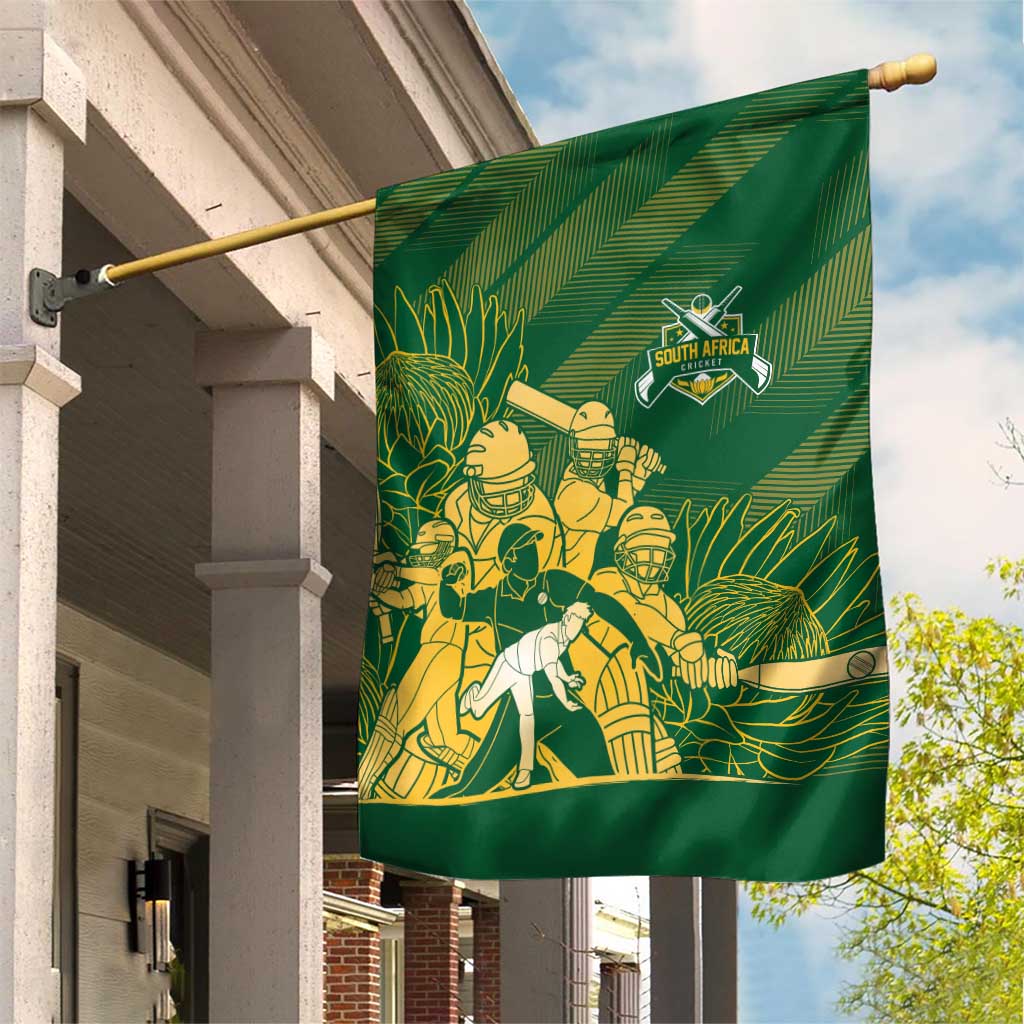 South Africa Cricket Champion Garden Flag Proteas Rock The World LT7