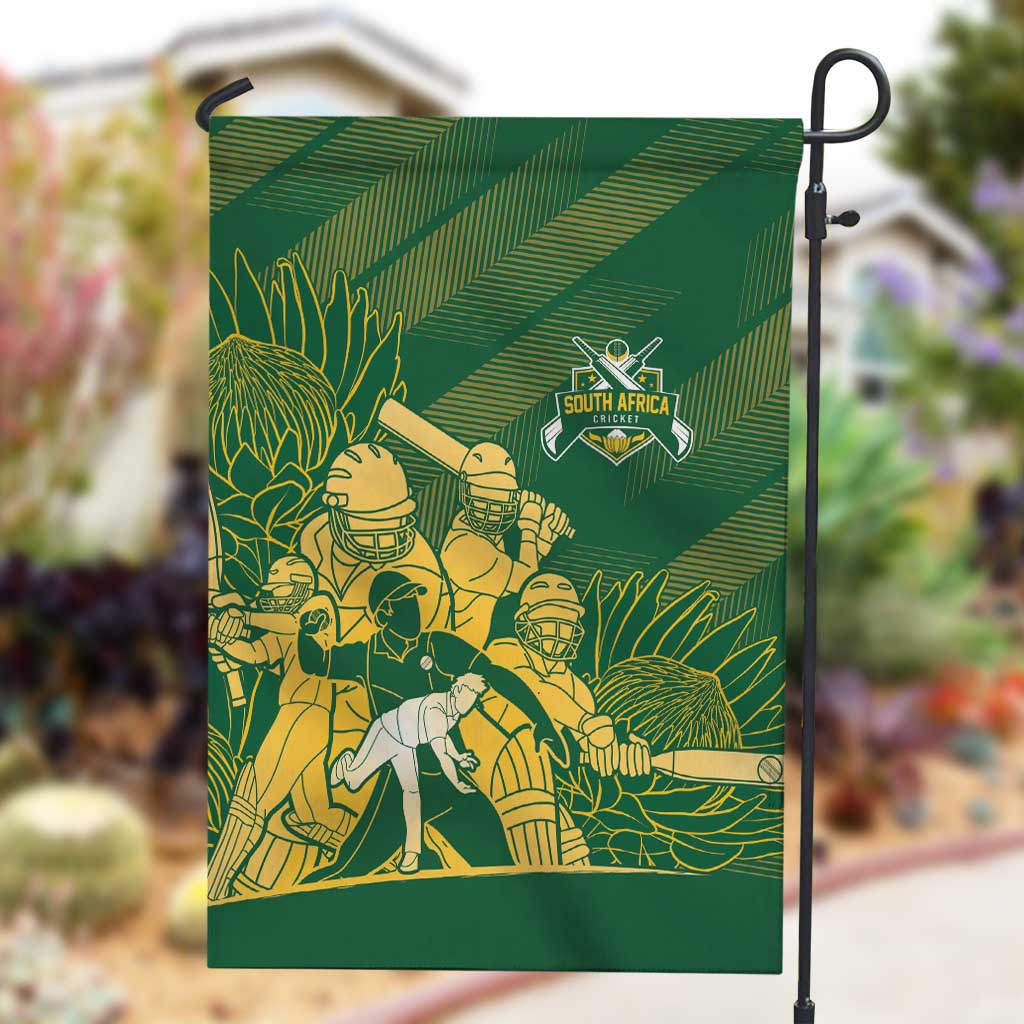 South Africa Cricket Champion Garden Flag Proteas Rock The World LT7