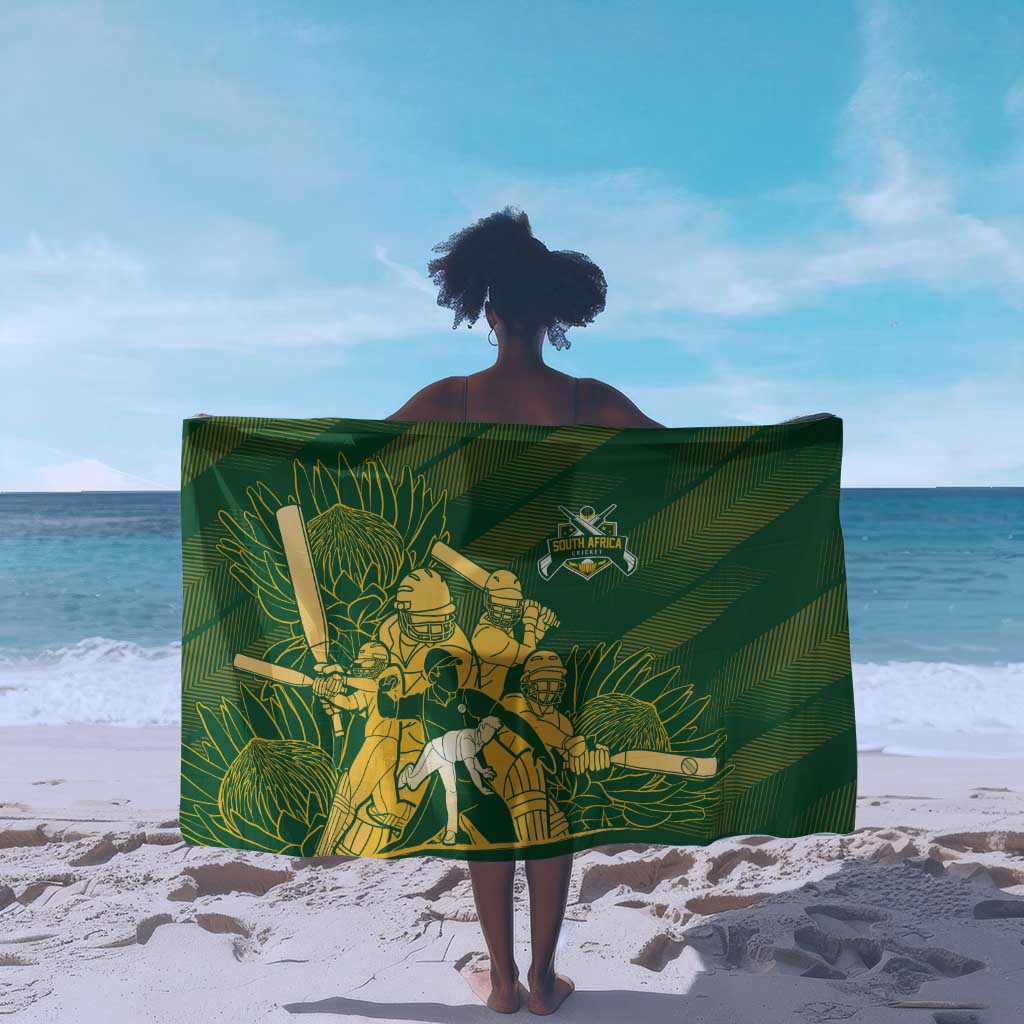 South Africa Cricket Champion Sarong Proteas Rock The World LT7