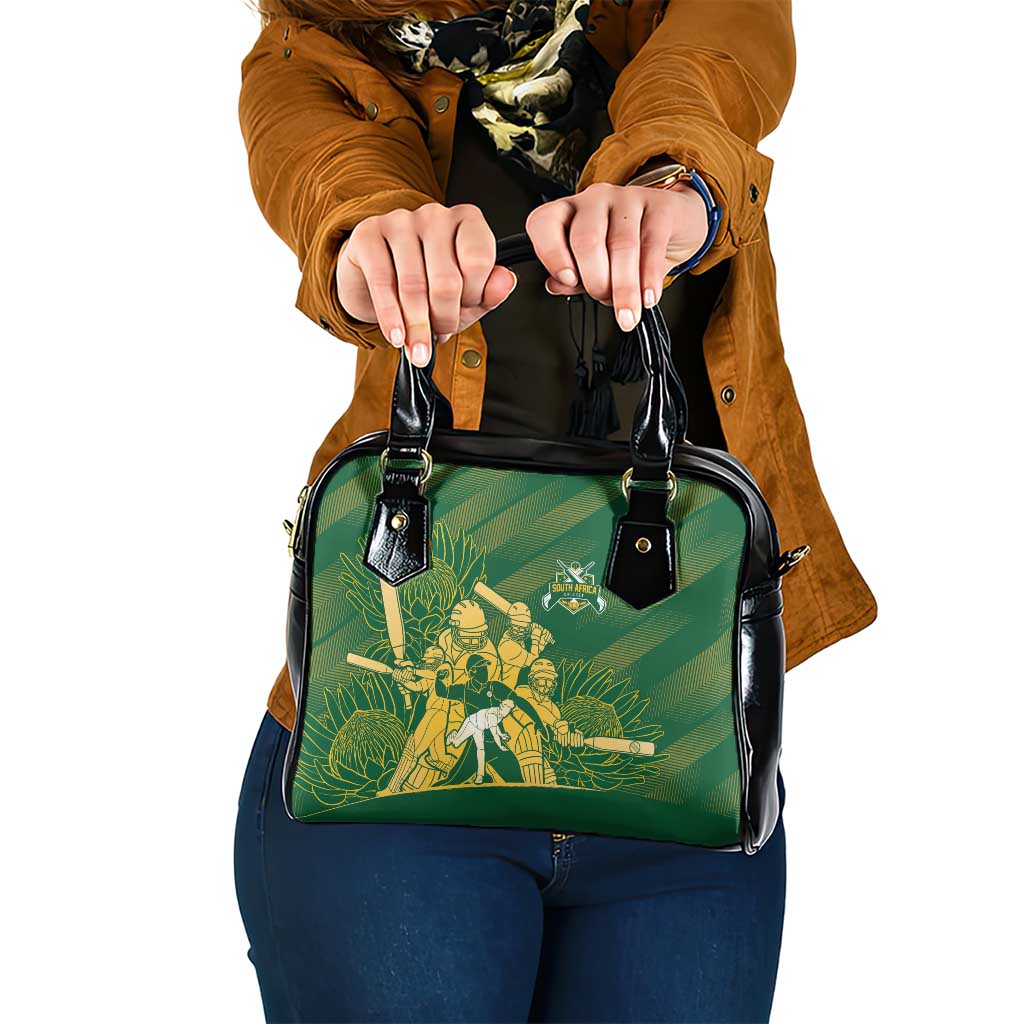 South Africa Cricket Champion Shoulder Handbag Proteas Rock The World LT7
