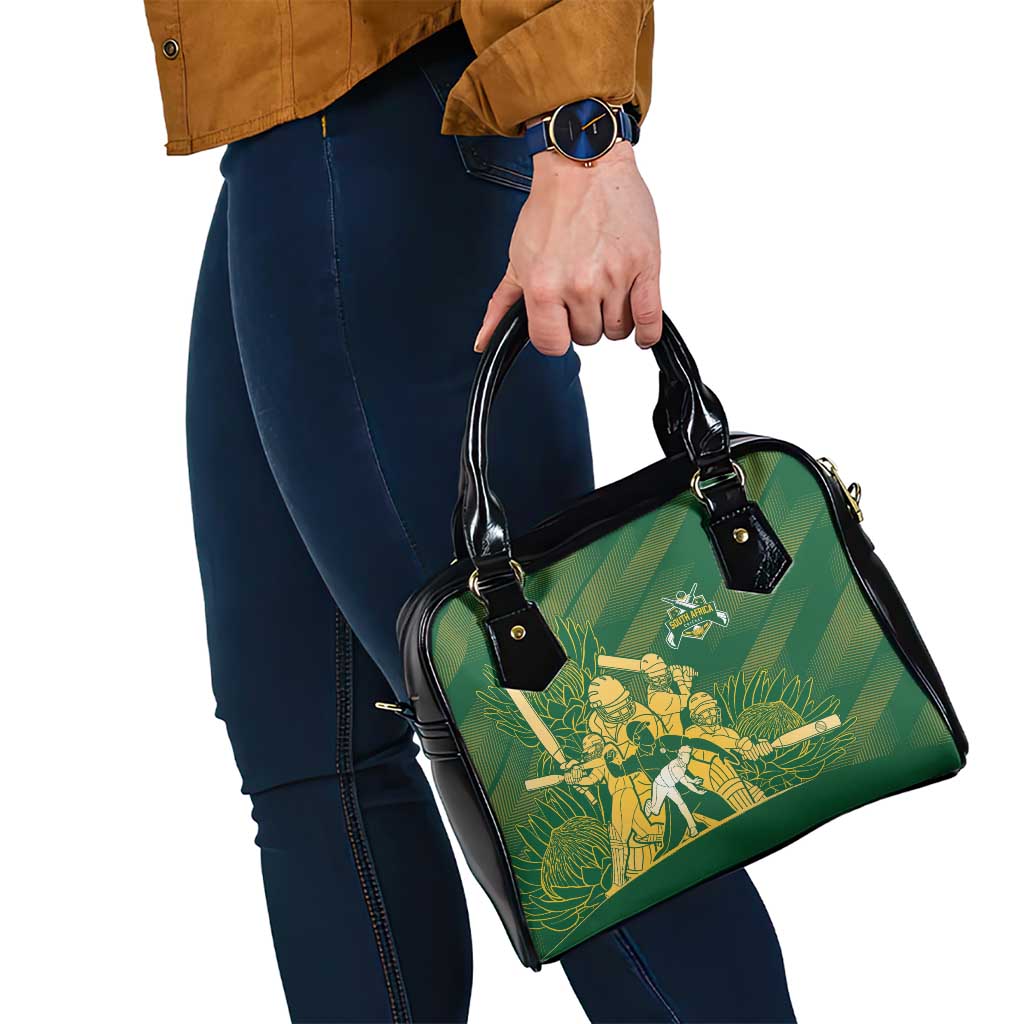 South Africa Cricket Champion Shoulder Handbag Proteas Rock The World LT7