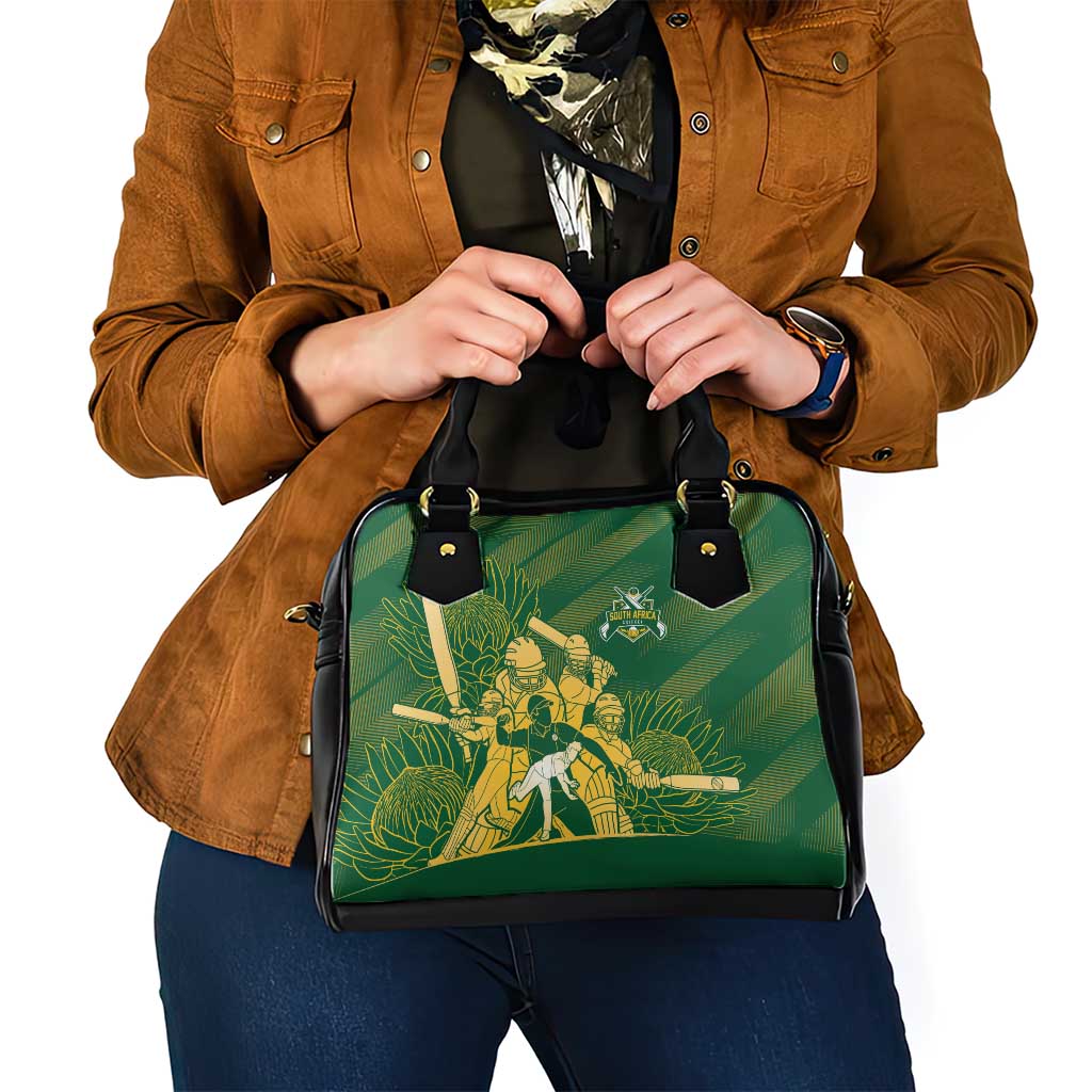 South Africa Cricket Champion Shoulder Handbag Proteas Rock The World LT7