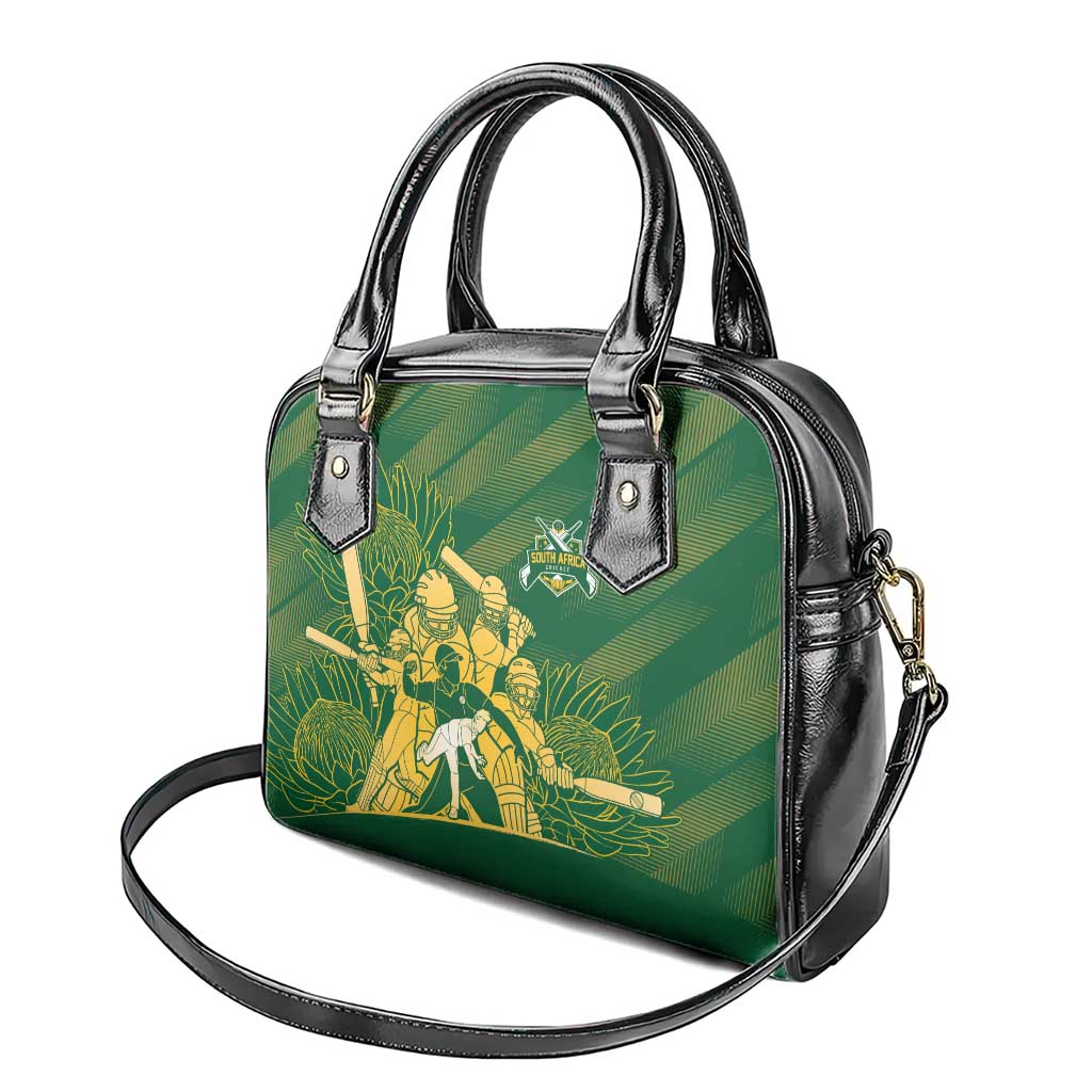 South Africa Cricket Champion Shoulder Handbag Proteas Rock The World LT7
