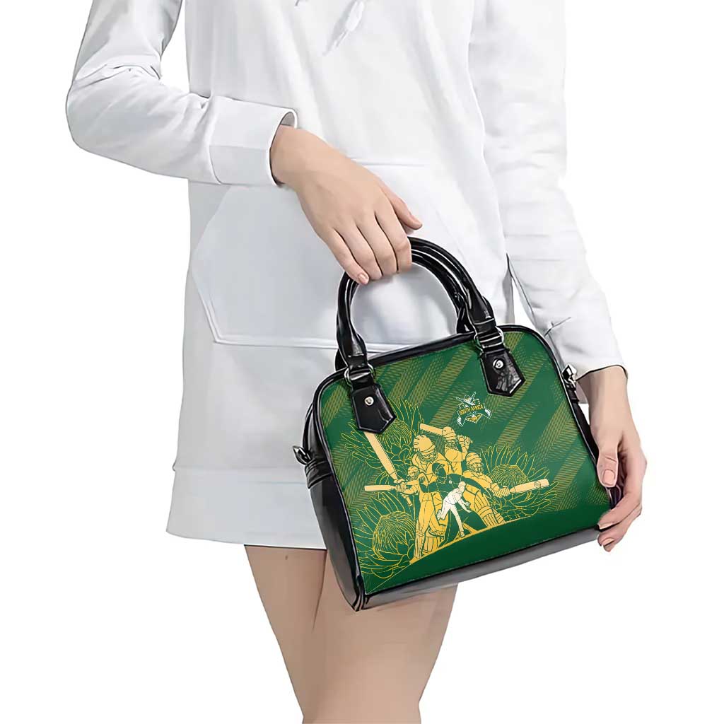 South Africa Cricket Champion Shoulder Handbag Proteas Rock The World LT7