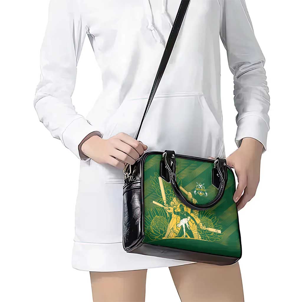 South Africa Cricket Champion Shoulder Handbag Proteas Rock The World LT7