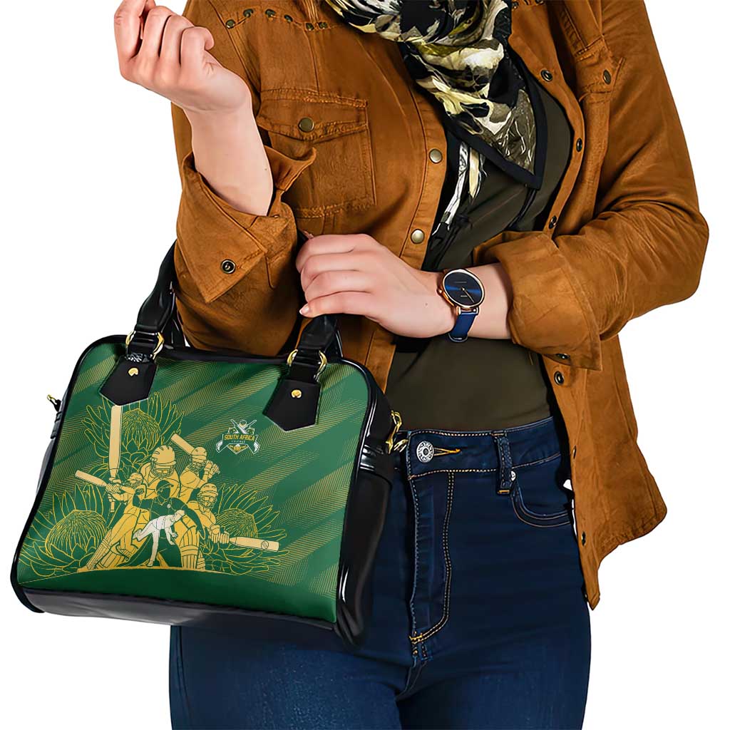 South Africa Cricket Champion Shoulder Handbag Proteas Rock The World LT7