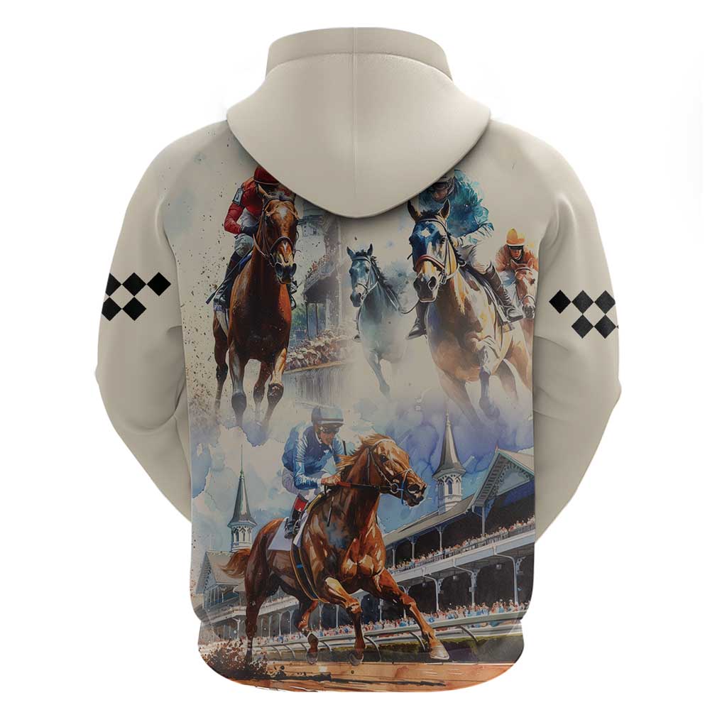 Kentucky Horse Racing Hoodie For The Roses LT7