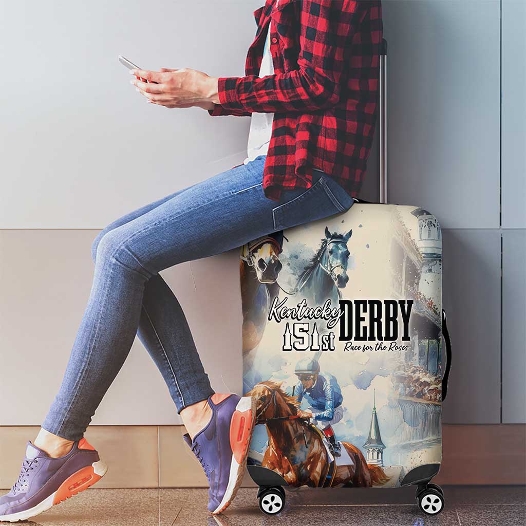 Kentucky Horse Racing Luggage Cover For The Roses LT7