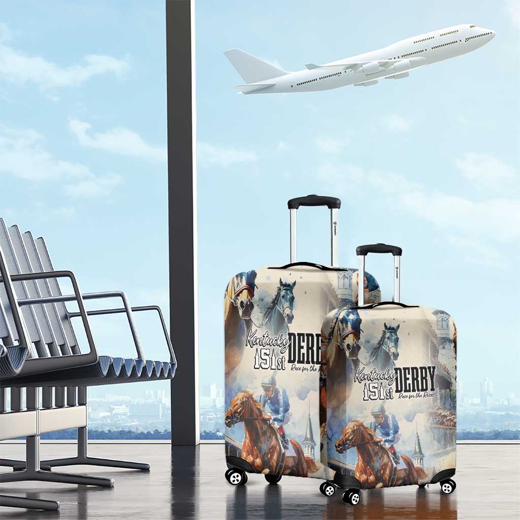 Kentucky Horse Racing Luggage Cover For The Roses LT7