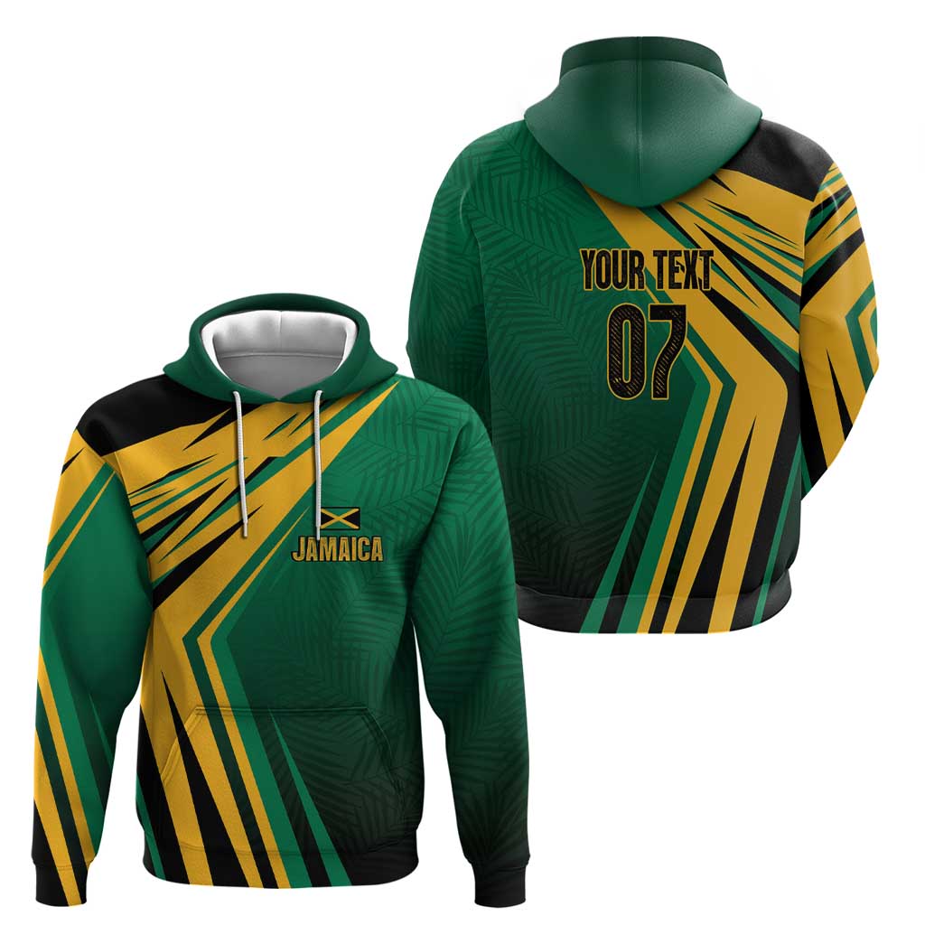 Jamaica Tropical Palm Personalized Hoodie LT7