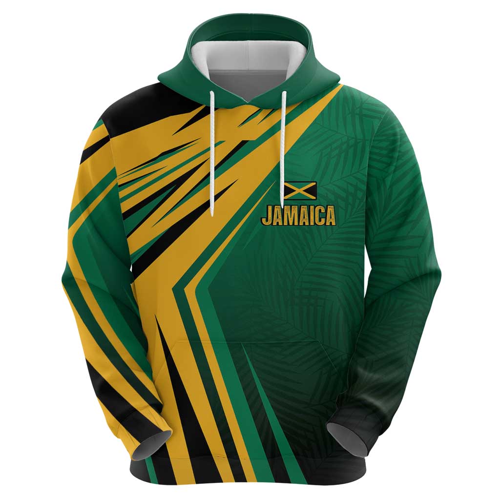 Jamaica Tropical Palm Personalized Hoodie LT7