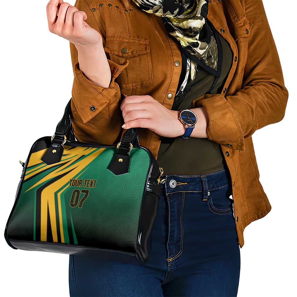 Jamaica Tropical Palm Personalized Shoulder Handbag LT7