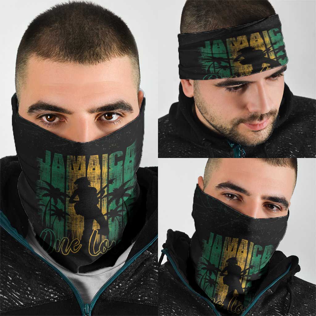 Jamaica One Love Grunge Neck Gaiter Jamrock LT7