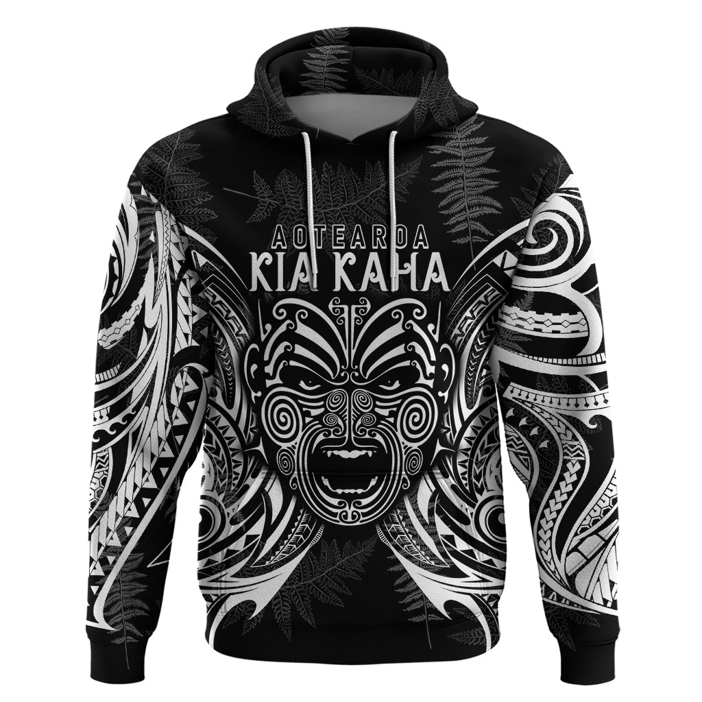 Custom New Zealand Rugby Hoodie 2023 World Cup Aotearoa Haka Face LT7
