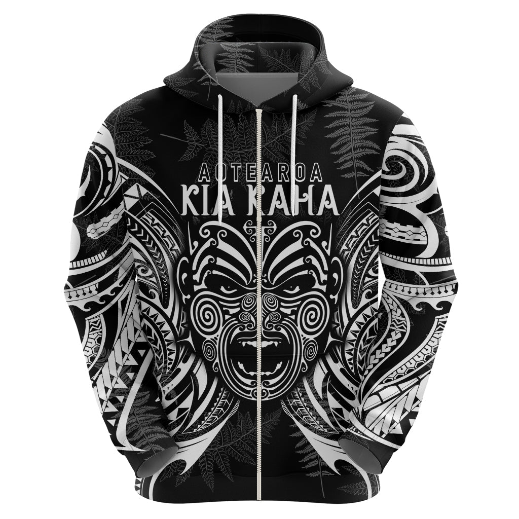 Custom New Zealand Rugby Hoodie 2023 World Cup Aotearoa Haka Face LT7