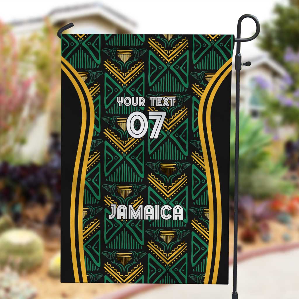 Afro-Jamaica Custom Garden Flag Reggae Boyz Ethnic Motifs LT7