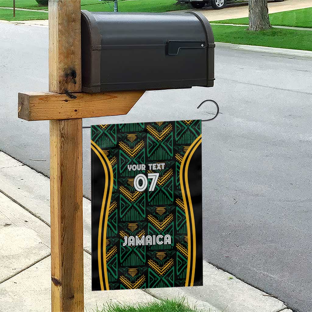 Afro-Jamaica Custom Garden Flag Reggae Boyz Ethnic Motifs LT7
