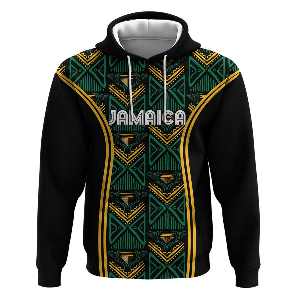 Jamaica Reggae Boyz Custom Hoodie Ethnic Motifs LT7