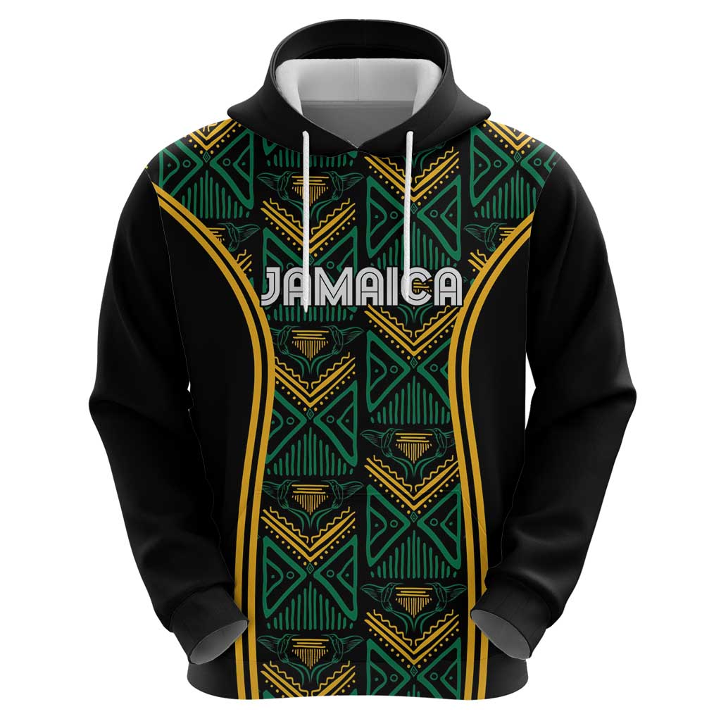 Jamaica Reggae Boyz Custom Hoodie Ethnic Motifs LT7