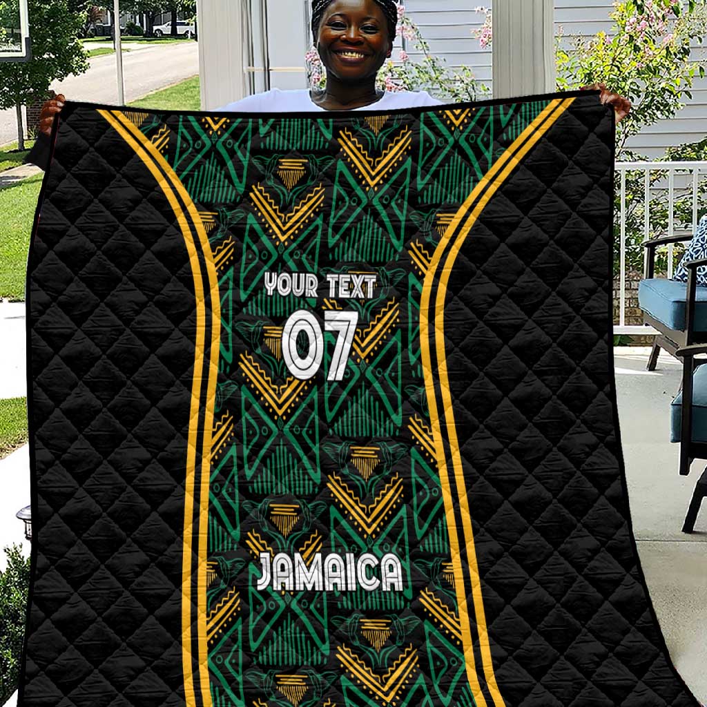 Afro-Jamaica Custom Quilt Reggae Boyz Ethnic Motifs LT7