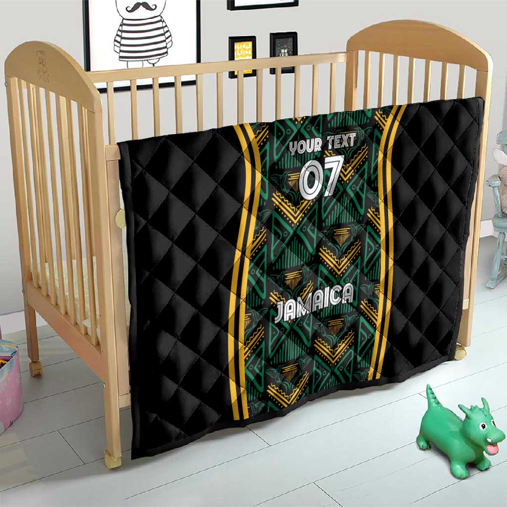 Afro-Jamaica Custom Quilt Reggae Boyz Ethnic Motifs LT7