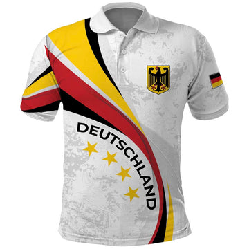 Germany Personalized Polo Shirt 2025 Nationalelf - GO Deutschland LT7