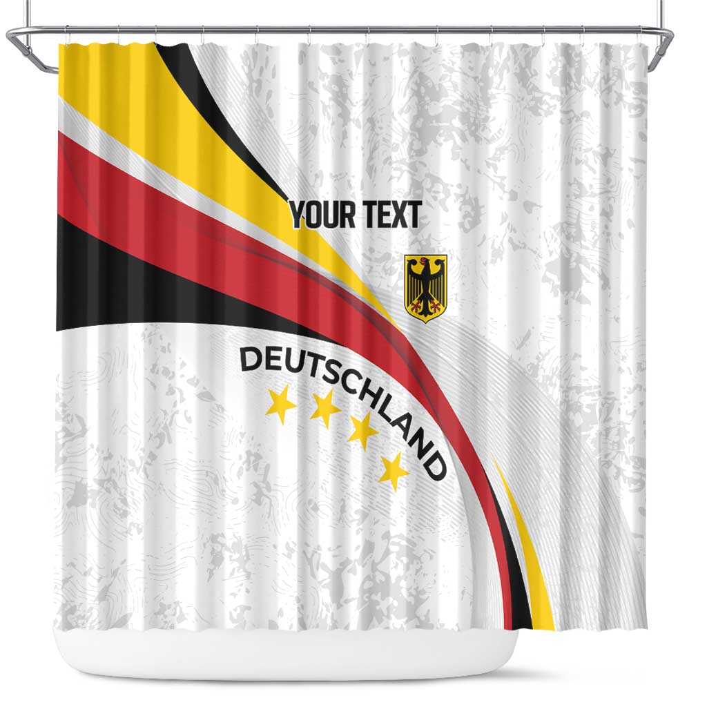 Germany Personalized Shower Curtain 2025 Nationalelf - GO Deutschland LT7