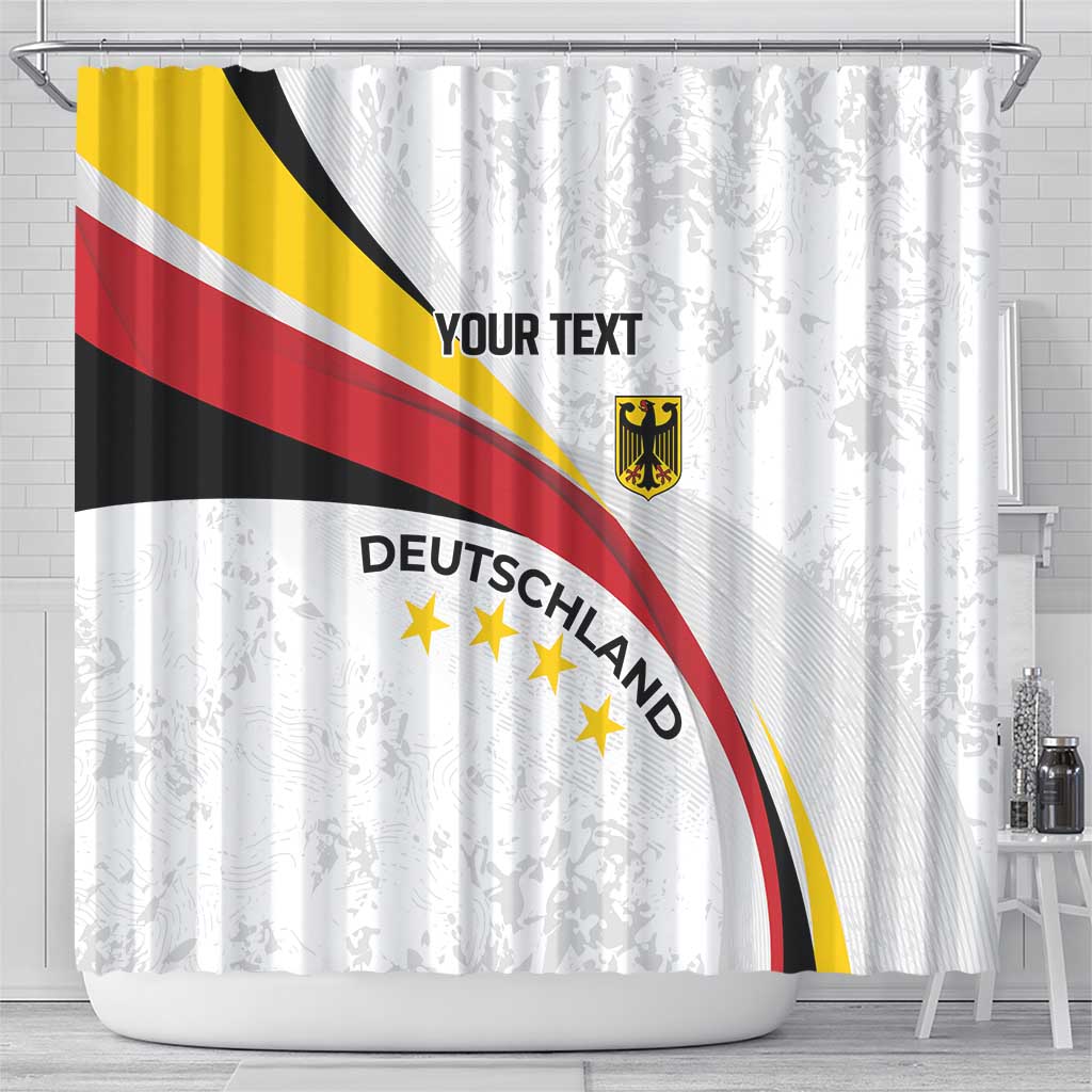 Germany Personalized Shower Curtain 2025 Nationalelf - GO Deutschland LT7