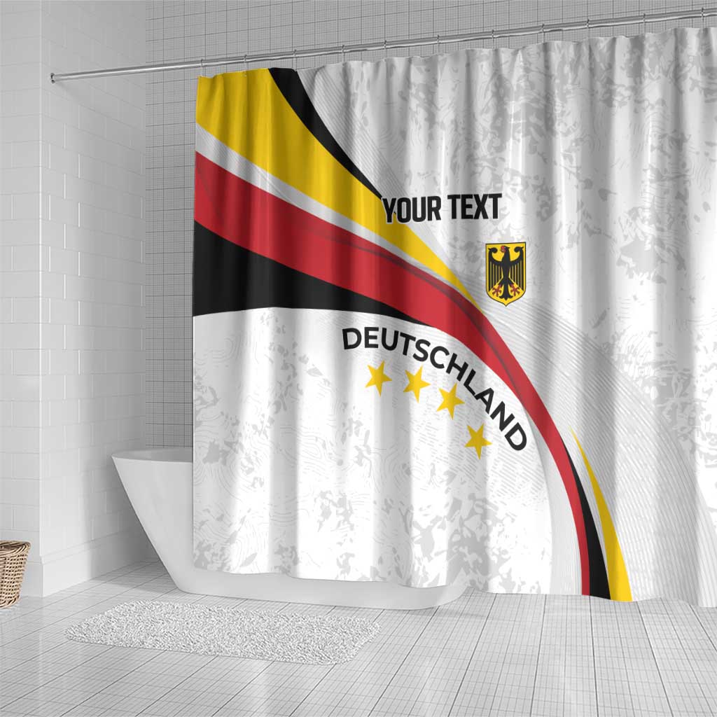Germany Personalized Shower Curtain 2025 Nationalelf - GO Deutschland LT7