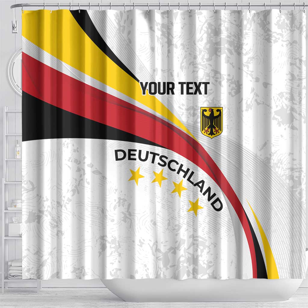 Germany Personalized Shower Curtain 2025 Nationalelf - GO Deutschland LT7