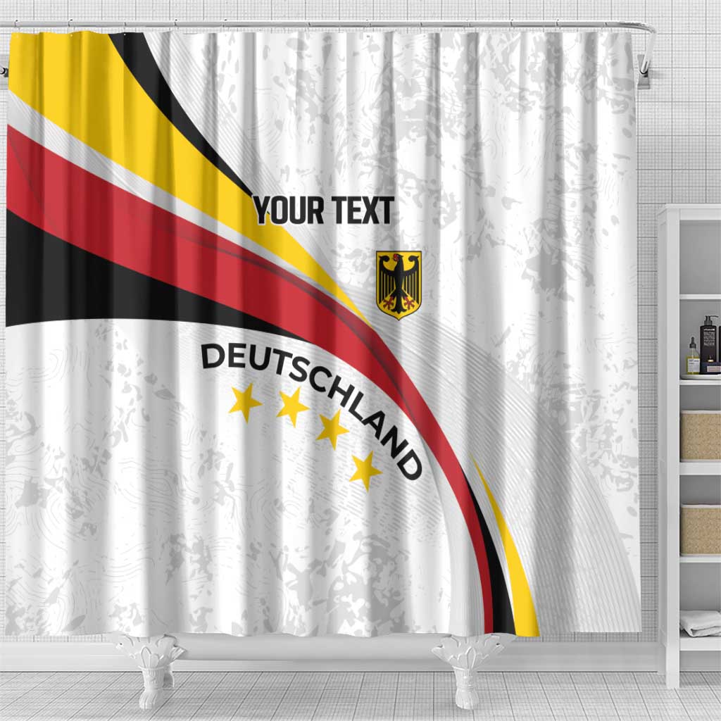 Germany Personalized Shower Curtain 2025 Nationalelf - GO Deutschland LT7