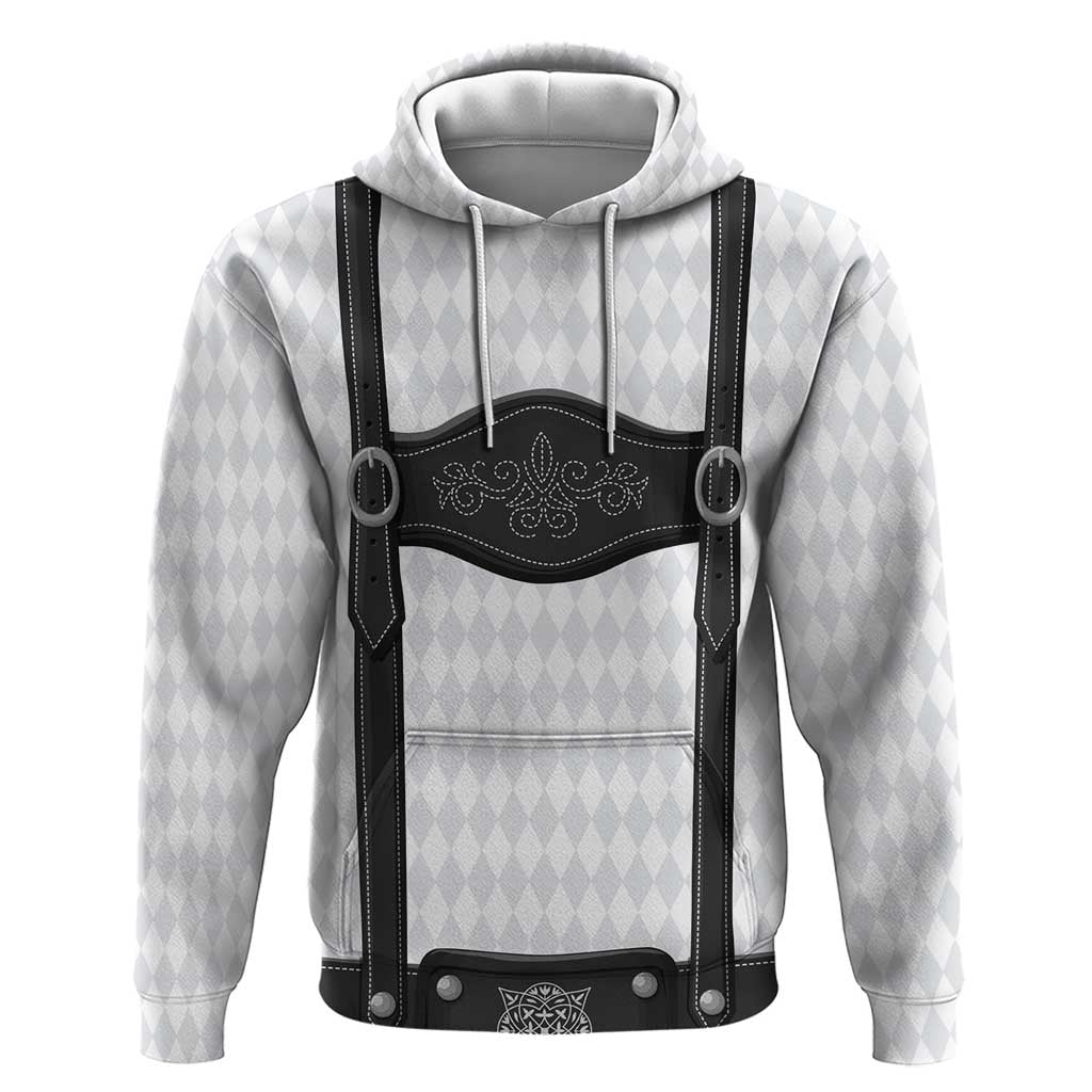 Germany Trachten Lederhose Inspired Hoodie Sable Black LT7