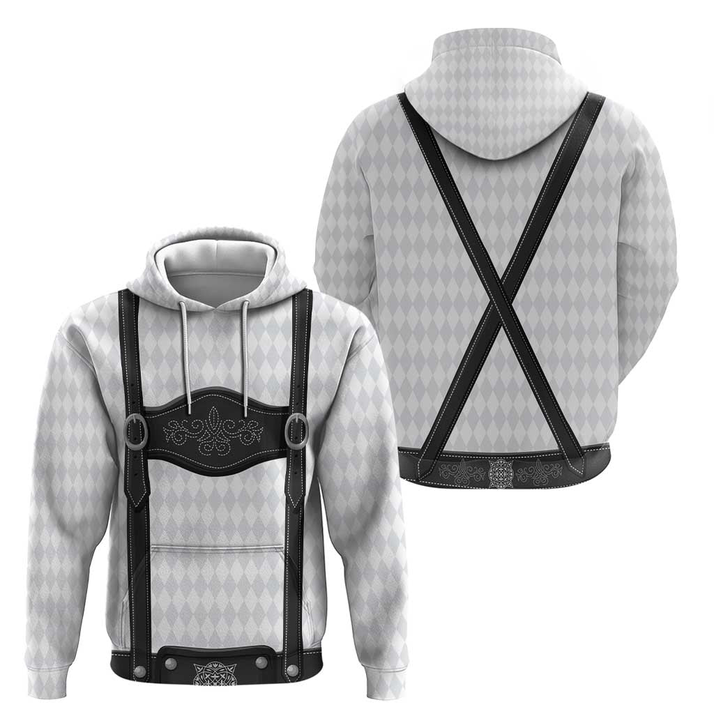 Germany Trachten Lederhose Inspired Hoodie Sable Black LT7