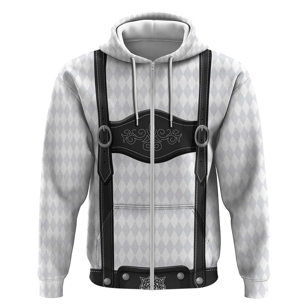 Germany Trachten Lederhose Inspired Hoodie Sable Black LT7