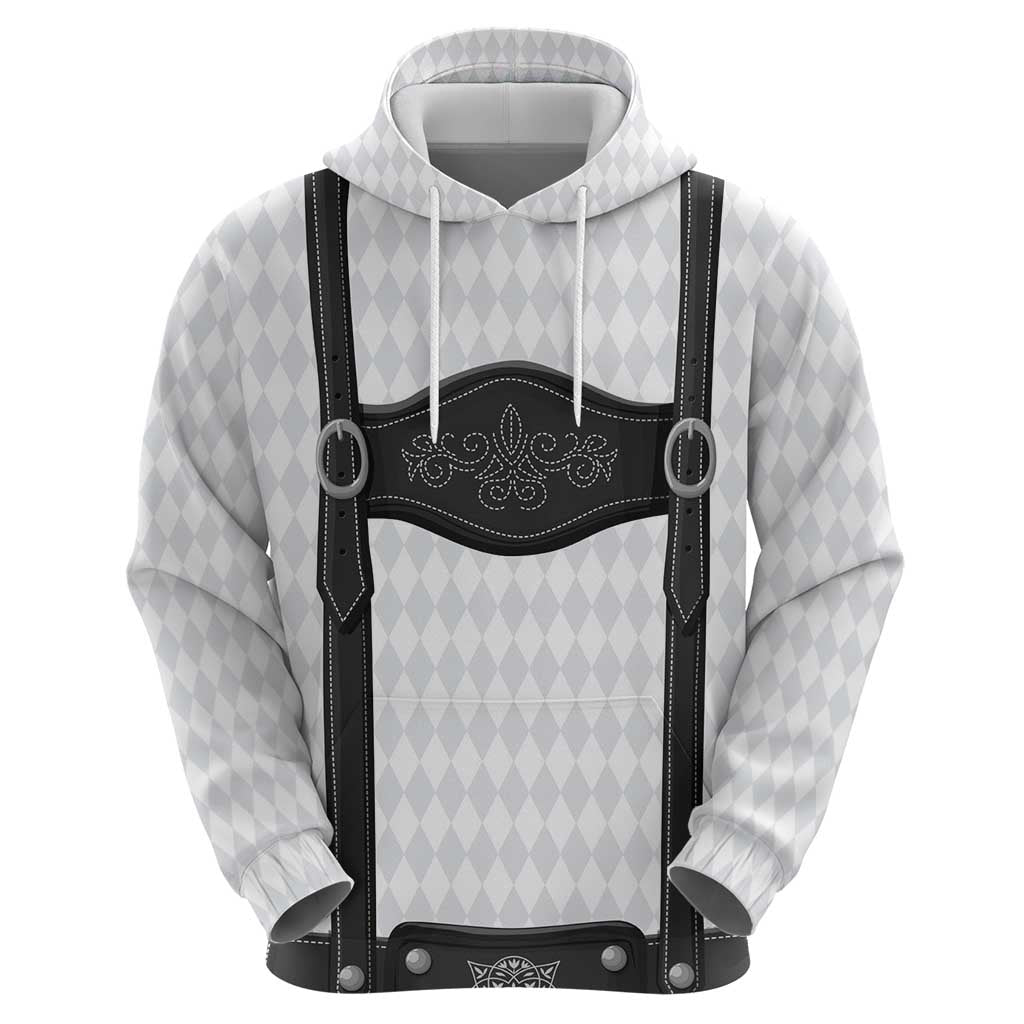 Germany Trachten Lederhose Inspired Hoodie Sable Black LT7