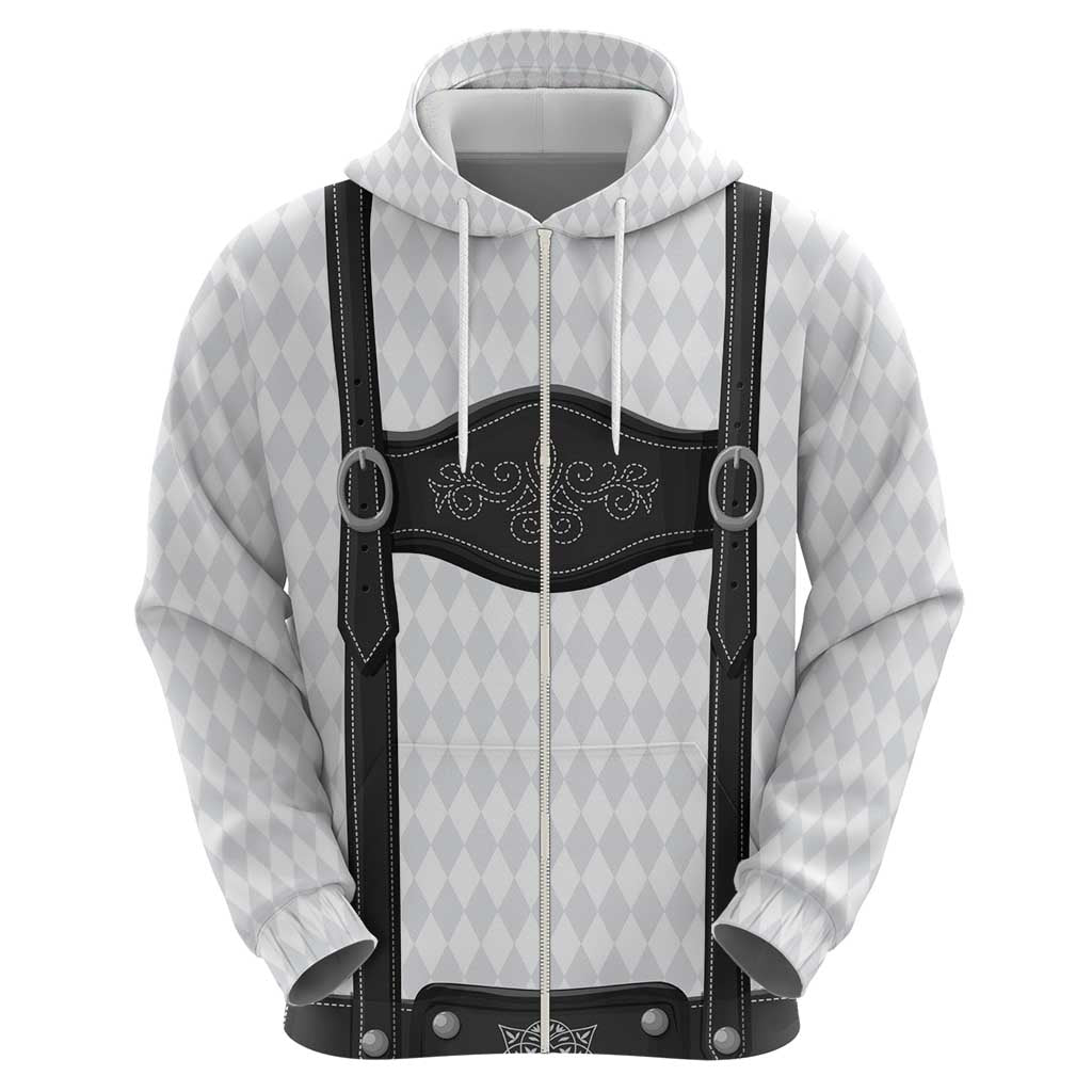 Germany Trachten Lederhose Inspired Hoodie Sable Black LT7