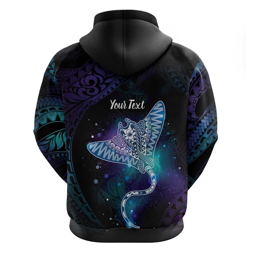 Polynesian Tala Manta Ray Hoodie Nowhere You Could Go That I Won't Be With You LT7