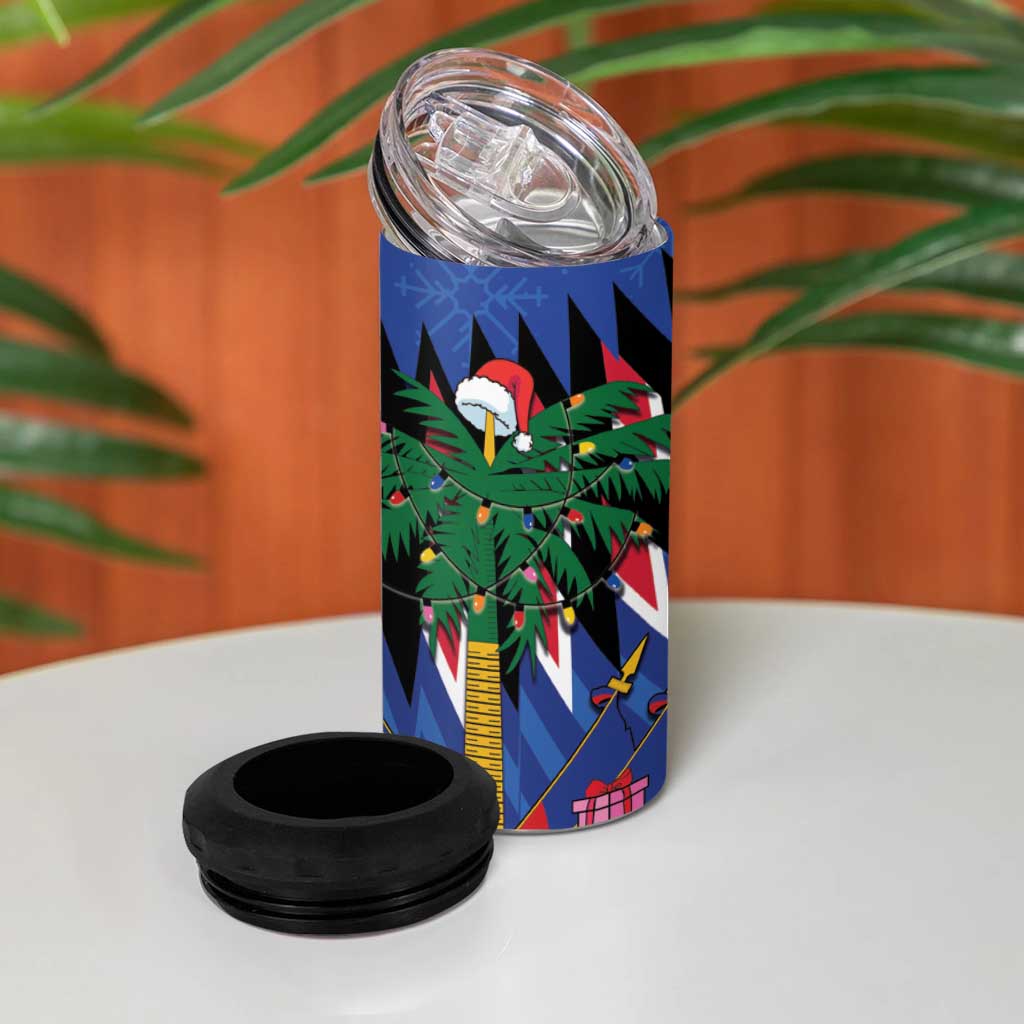 Haiti Afro Christmas 4 in 1 Can Cooler Tumbler Festive Vibes LT7